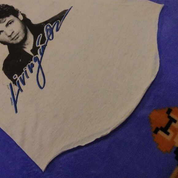 Vintage Original Rick Springfield Living In Oz World Tour 1983 Small T-shirt - Picture 7 of 9